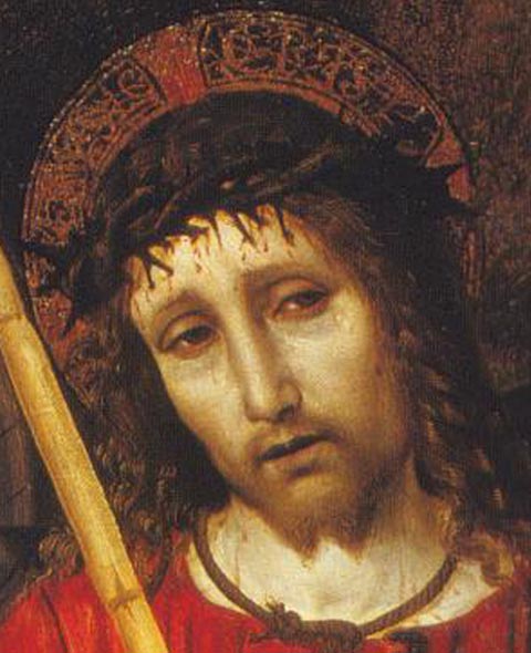 Il bellissimo volto di Gesù dopo la pulitura